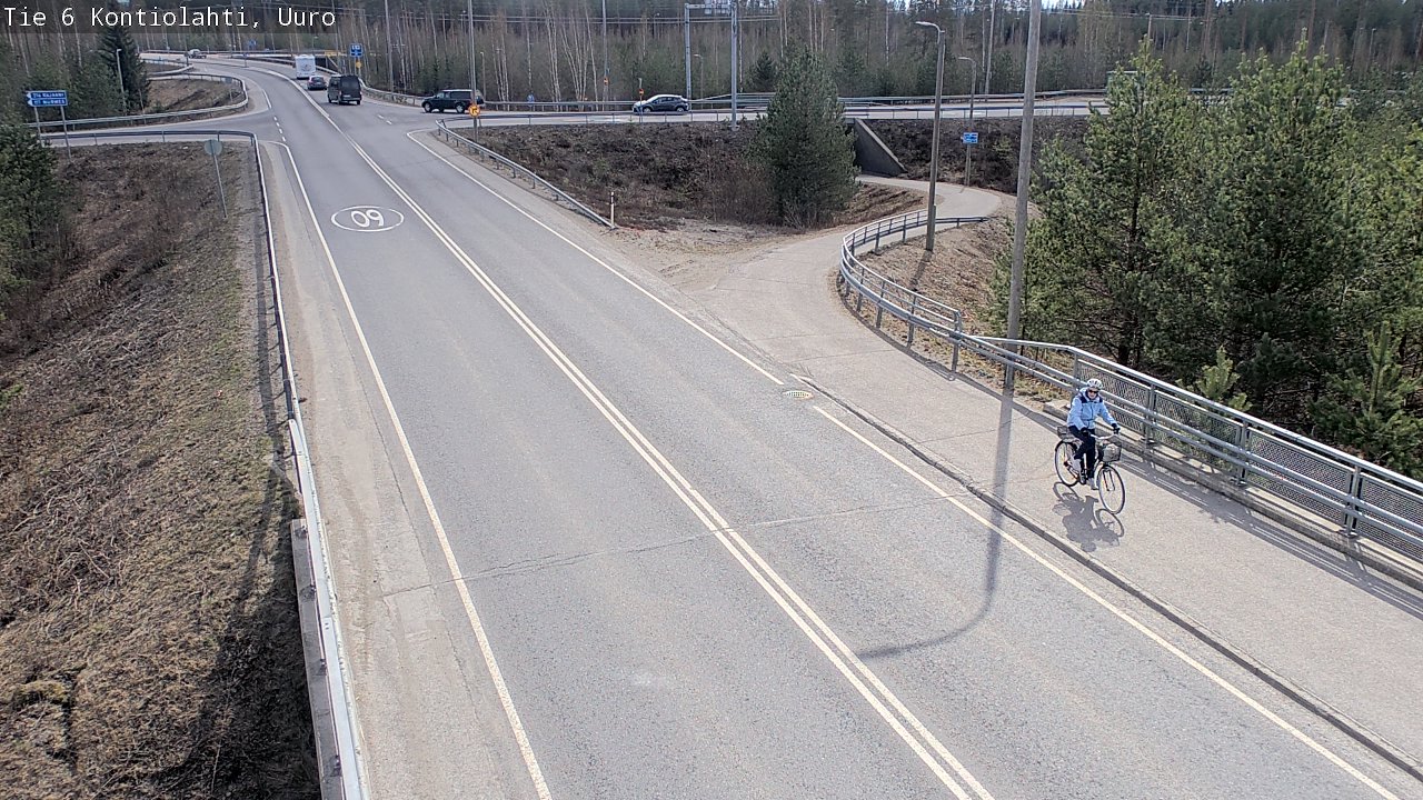 Kelikamerat Kuva Tie 6 Kontiolahti, Uuro, Kontiolahti, Pohjois-Karjala