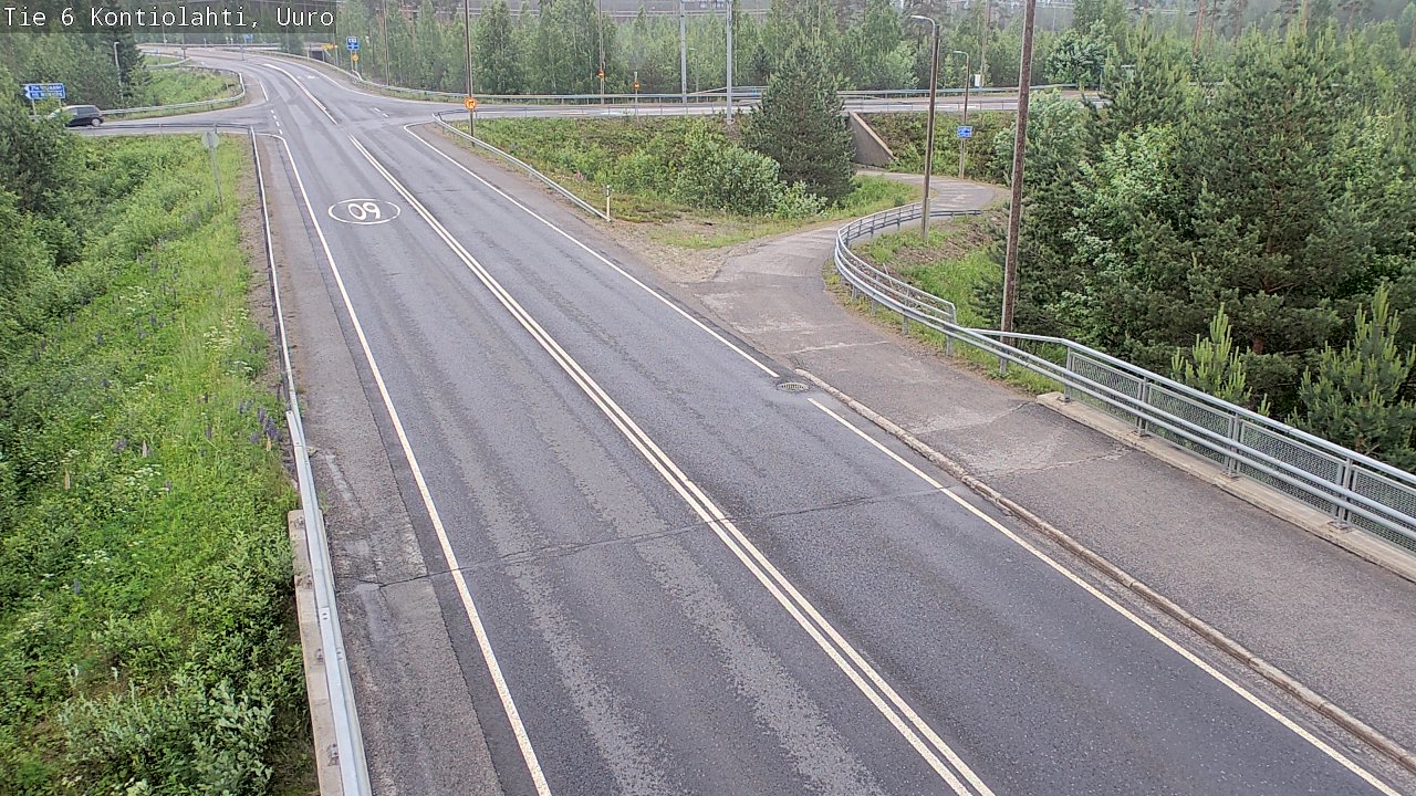 Kelikamerat Kuva Tie 6 Kontiolahti, Uuro, Kontiolahti, Pohjois-Karjala
