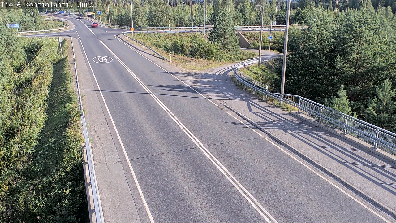 Kelikamerat Kuva Tie 6 Kontiolahti, Uuro, Kontiolahti, Pohjois-Karjala