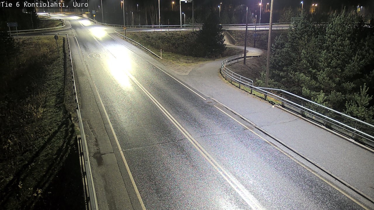 Kelikamerat Kuva Tie 6 Kontiolahti, Uuro, Kontiolahti, Pohjois-Karjala