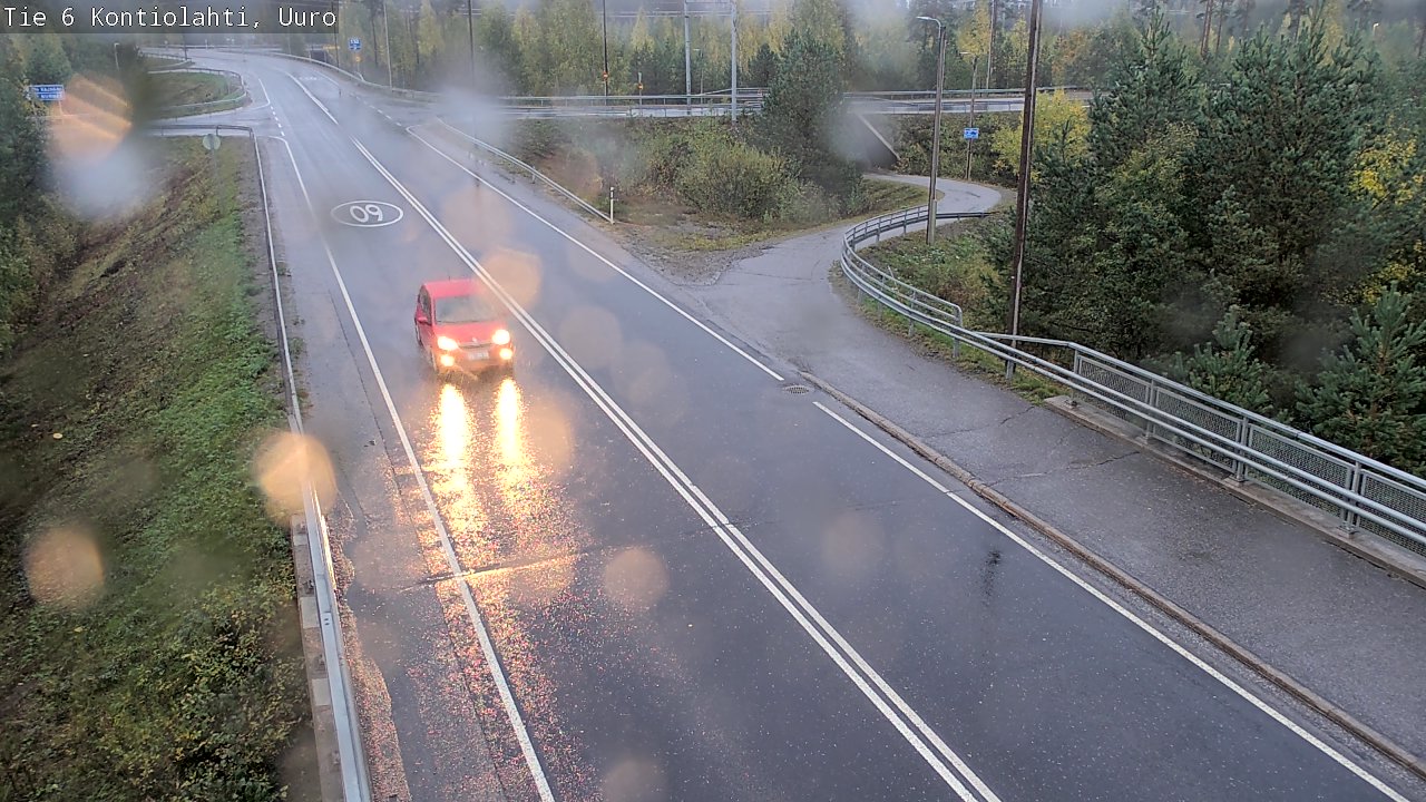 Kelikamerat Kuva Tie 6 Kontiolahti, Uuro, Kontiolahti, Pohjois-Karjala