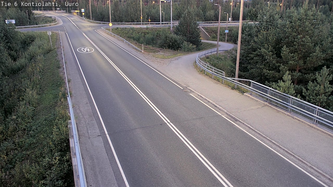 Kelikamerat Kuva Tie 6 Kontiolahti, Uuro, Kontiolahti, Pohjois-Karjala