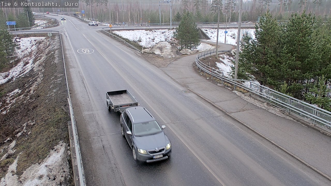 Kelikamerat Kuva Tie 6 Kontiolahti, Uuro, Kontiolahti, Pohjois-Karjala