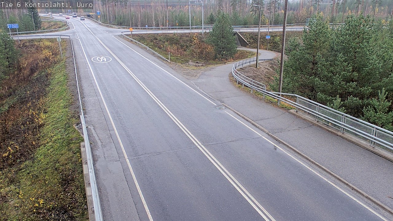 Kelikamerat Kuva Tie 6 Kontiolahti, Uuro, Kontiolahti, Pohjois-Karjala