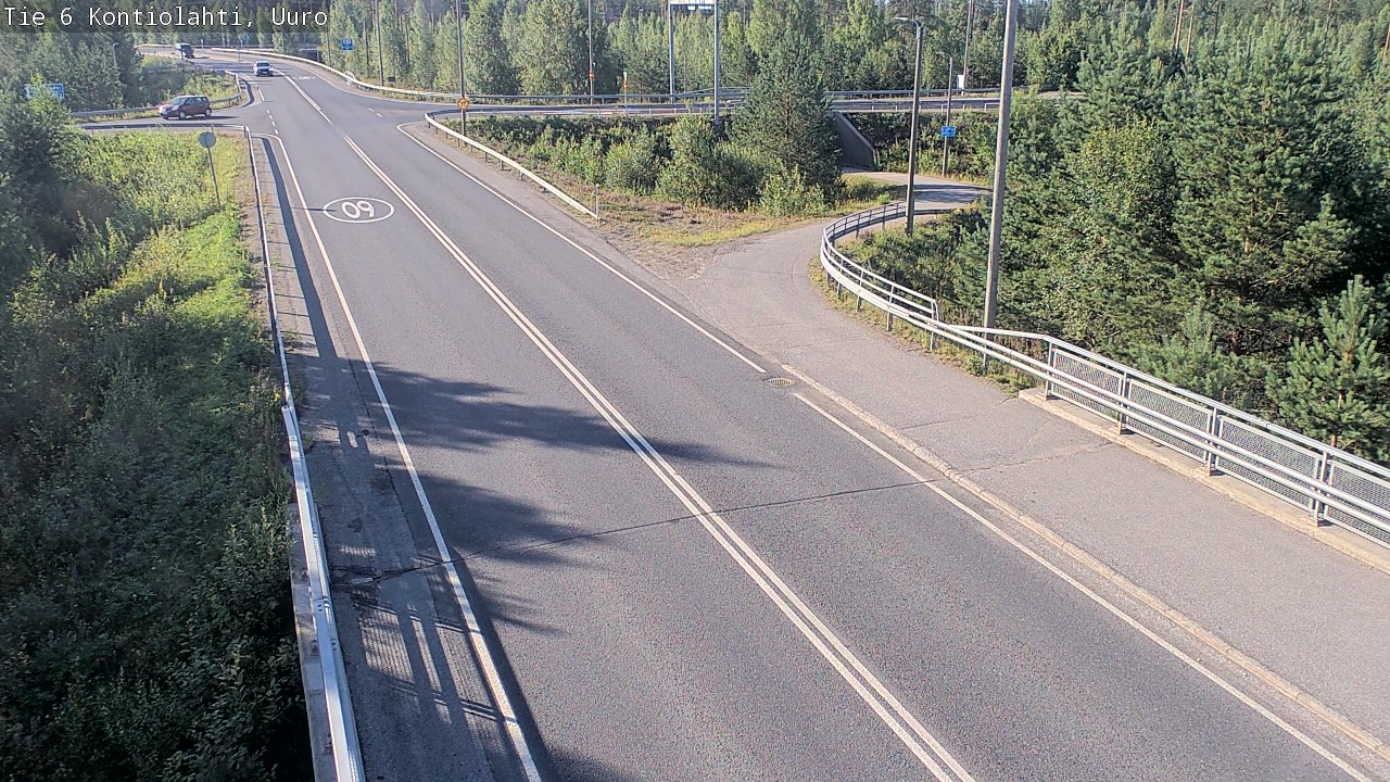 Kelikamerat Kuva Tie 6 Kontiolahti, Uuro, Kontiolahti, Pohjois-Karjala