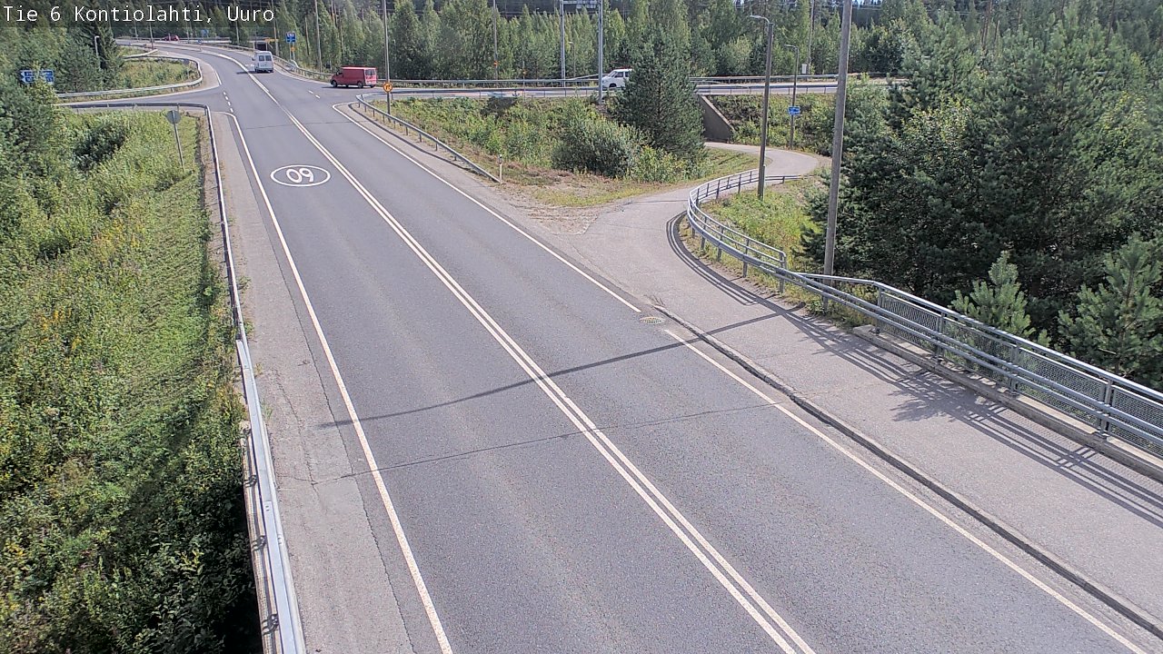 Kelikamerat Kuva Tie 6 Kontiolahti, Uuro, Kontiolahti, Pohjois-Karjala