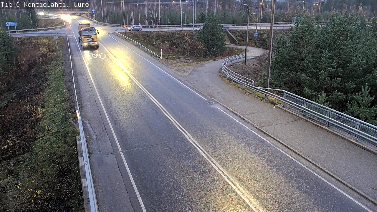 Kelikamerat Kuva Tie 6 Kontiolahti, Uuro, Kontiolahti, Pohjois-Karjala