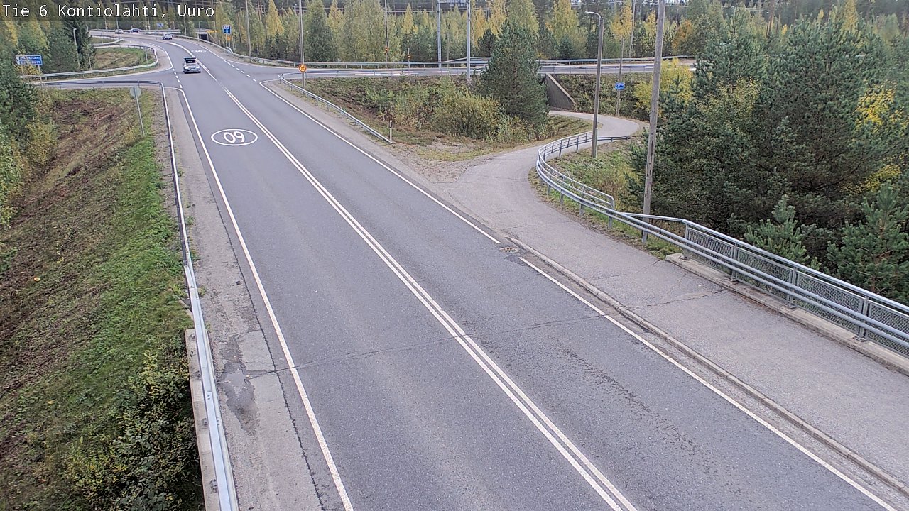 Kelikamerat Kuva Tie 6 Kontiolahti, Uuro, Kontiolahti, Pohjois-Karjala