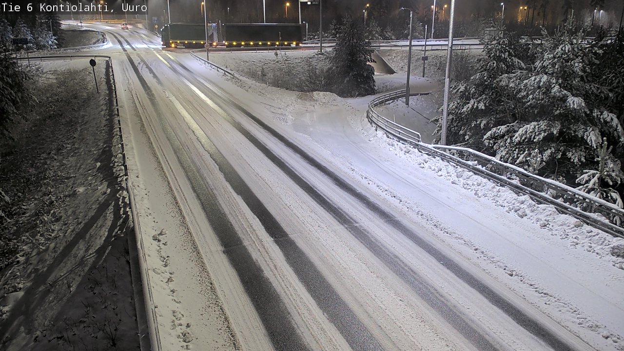 Weather Camera Image Väg 6 Kontiolax, Uuro, Kontiolahti, Pohjois-Karjala