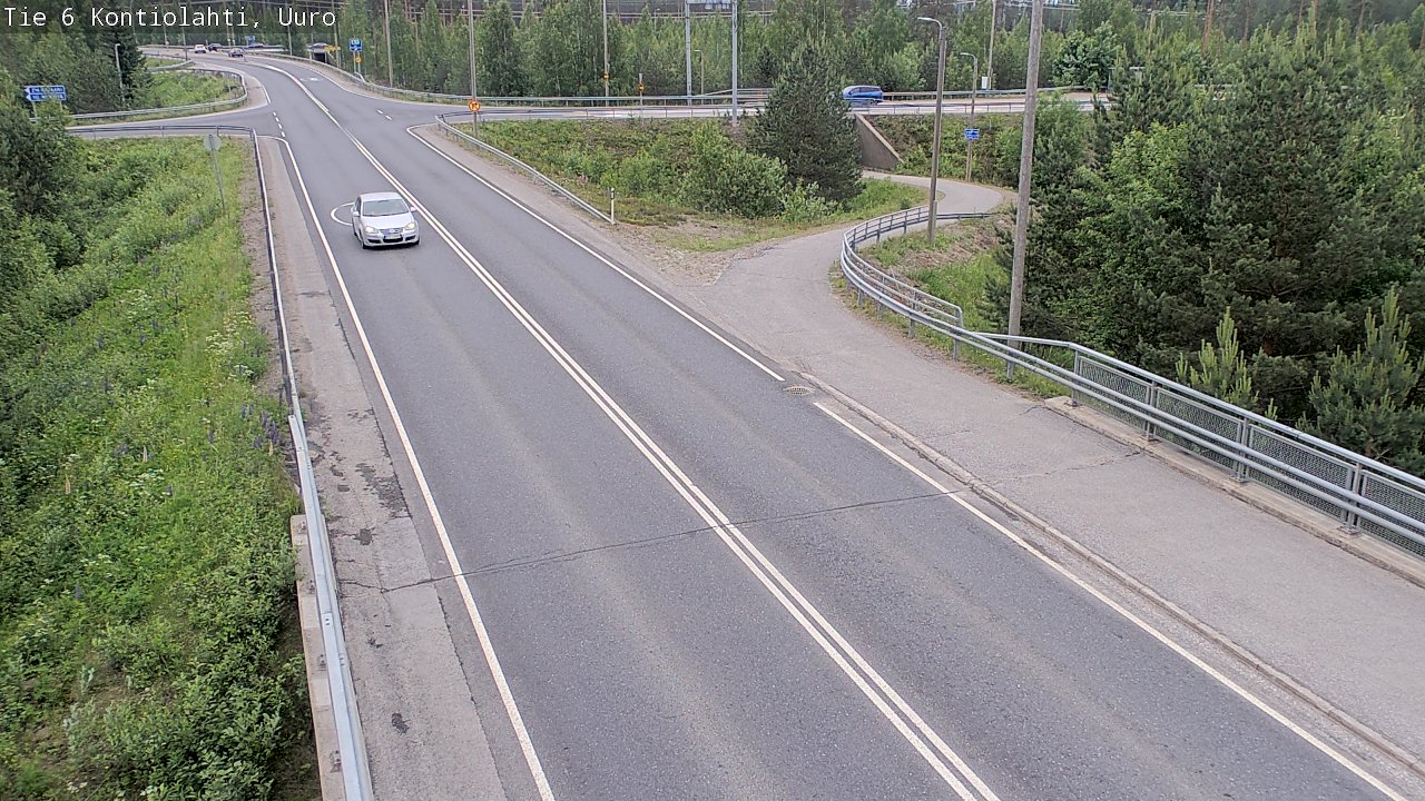 Kelikamerat Kuva Tie 6 Kontiolahti, Uuro, Kontiolahti, Pohjois-Karjala