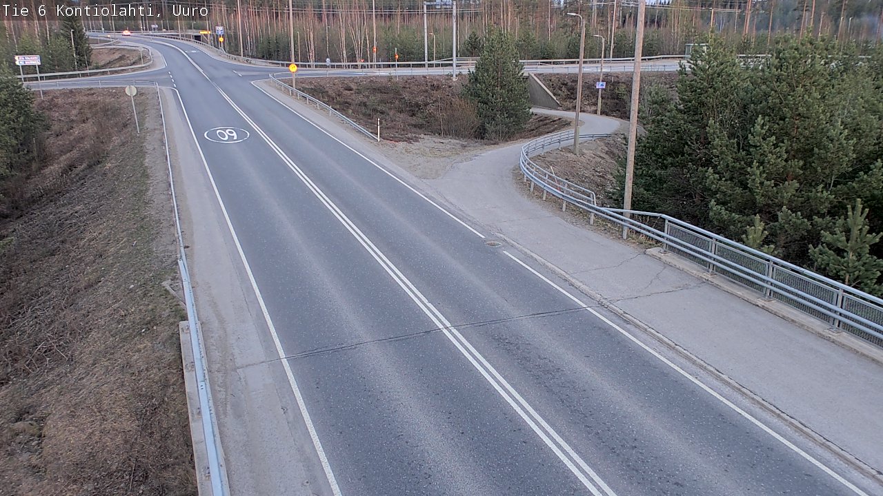 Kelikamerat Kuva Tie 6 Kontiolahti, Uuro, Kontiolahti, Pohjois-Karjala