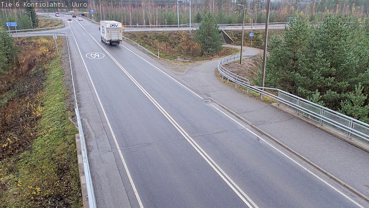 Kelikamerat Kuva Tie 6 Kontiolahti, Uuro, Kontiolahti, Pohjois-Karjala