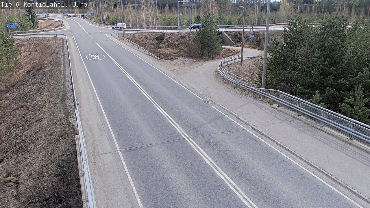 Kelikamerat Kuva Tie 6 Kontiolahti, Uuro, Kontiolahti, Pohjois-Karjala