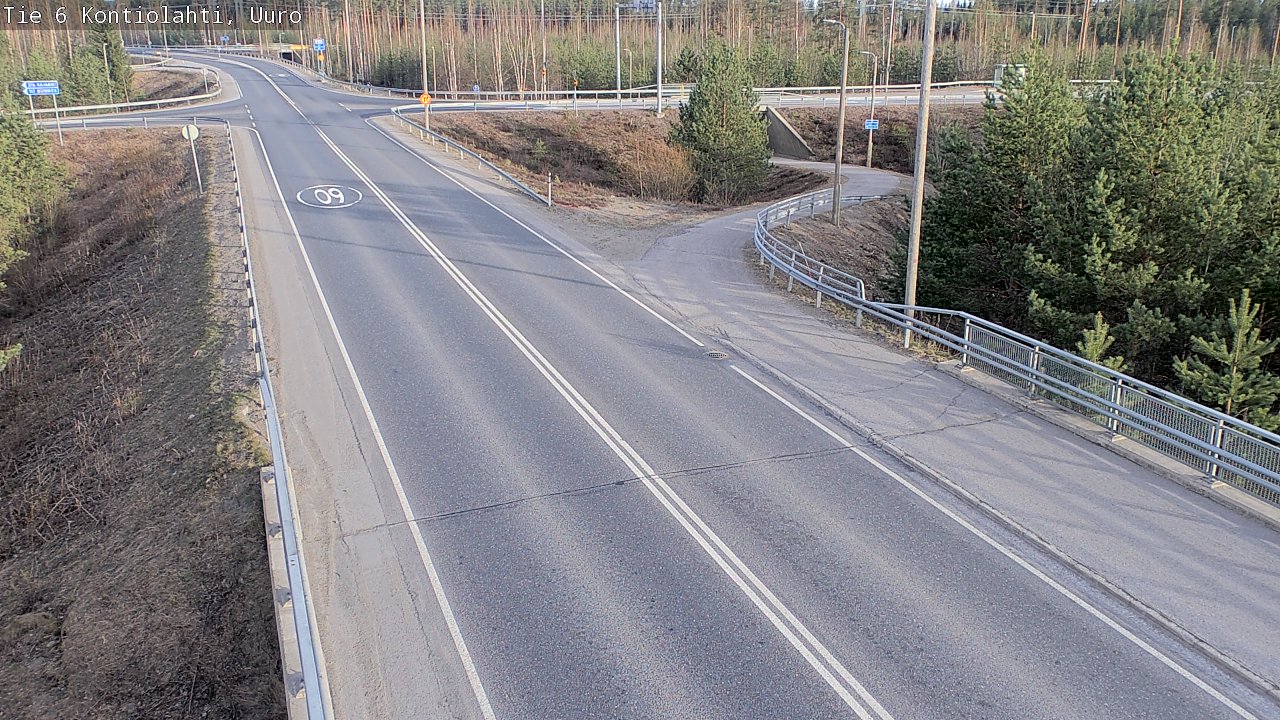 Kelikamerat Kuva Tie 6 Kontiolahti, Uuro, Kontiolahti, Pohjois-Karjala