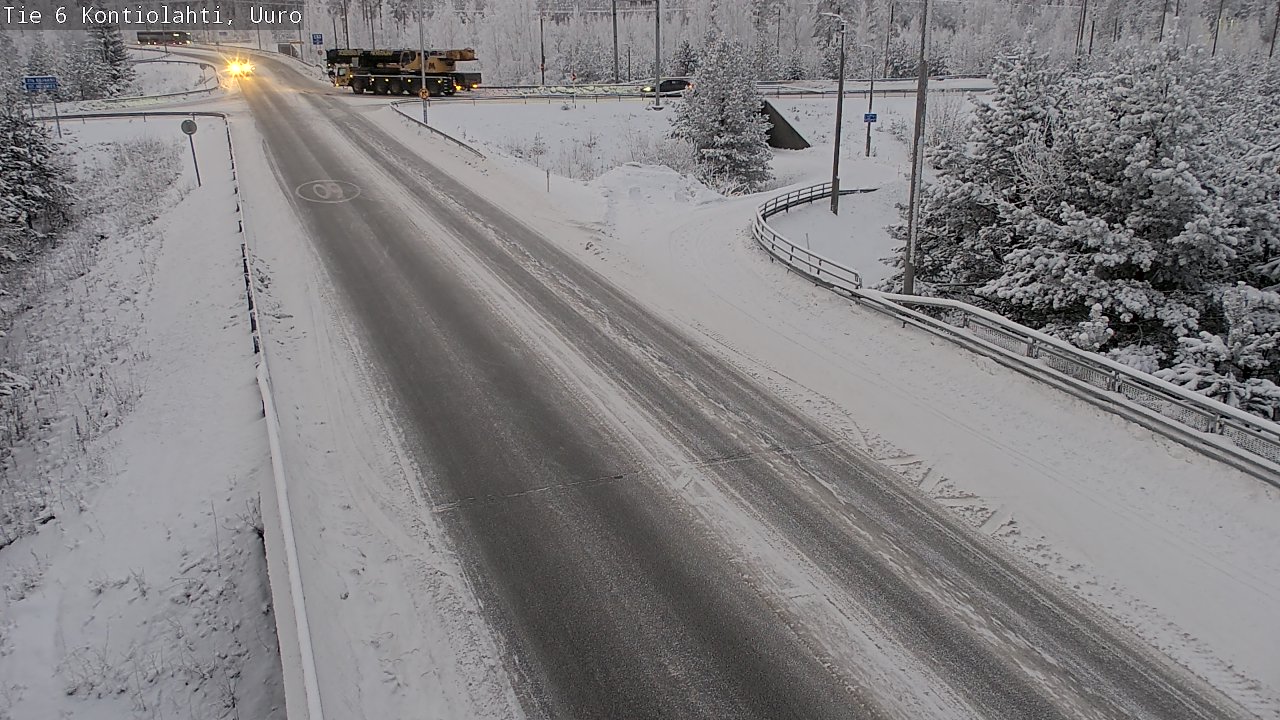 Kelikamerat Kuva Tie 6 Kontiolahti, Uuro, Kontiolahti, Pohjois-Karjala