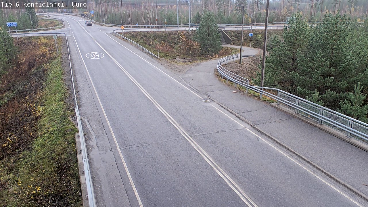 Kelikamerat Kuva Tie 6 Kontiolahti, Uuro, Kontiolahti, Pohjois-Karjala