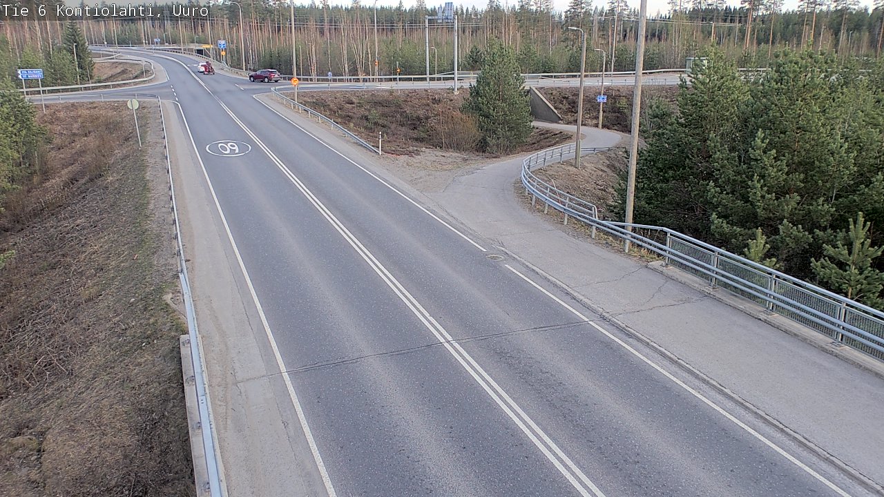 Kelikamerat Kuva Tie 6 Kontiolahti, Uuro, Kontiolahti, Pohjois-Karjala