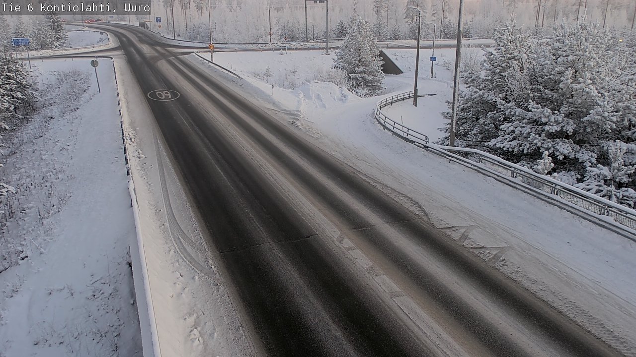 Kelikamerat Kuva Tie 6 Kontiolahti, Uuro, Kontiolahti, Pohjois-Karjala