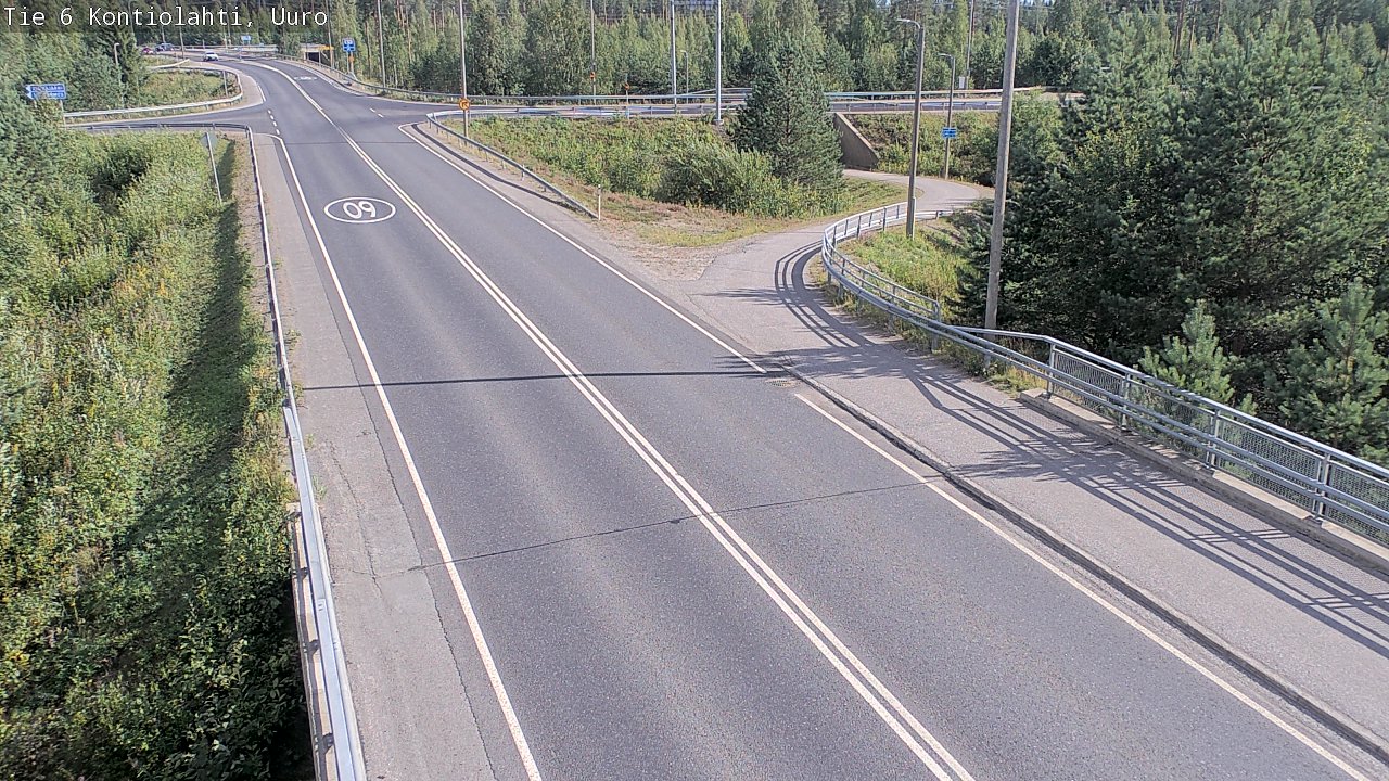 Kelikamerat Kuva Tie 6 Kontiolahti, Uuro, Kontiolahti, Pohjois-Karjala