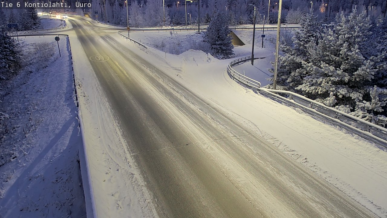 Kelikamerat Kuva Tie 6 Kontiolahti, Uuro, Kontiolahti, Pohjois-Karjala