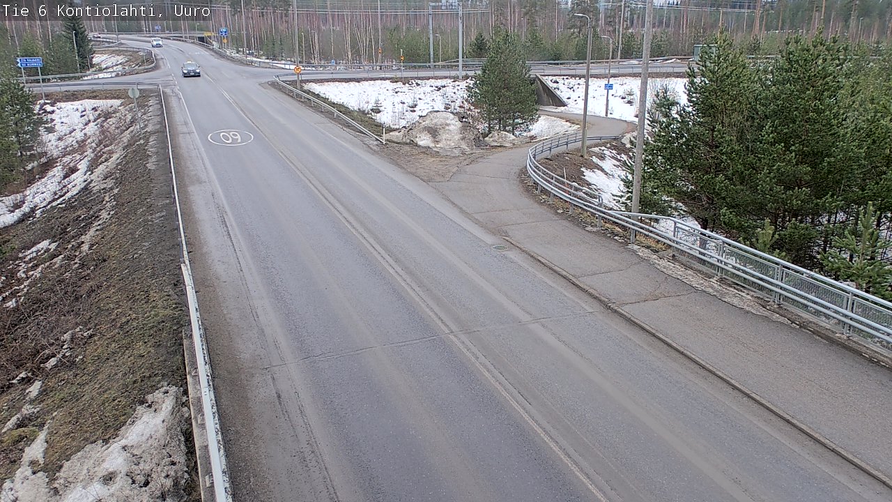 Kelikamerat Kuva Tie 6 Kontiolahti, Uuro, Kontiolahti, Pohjois-Karjala