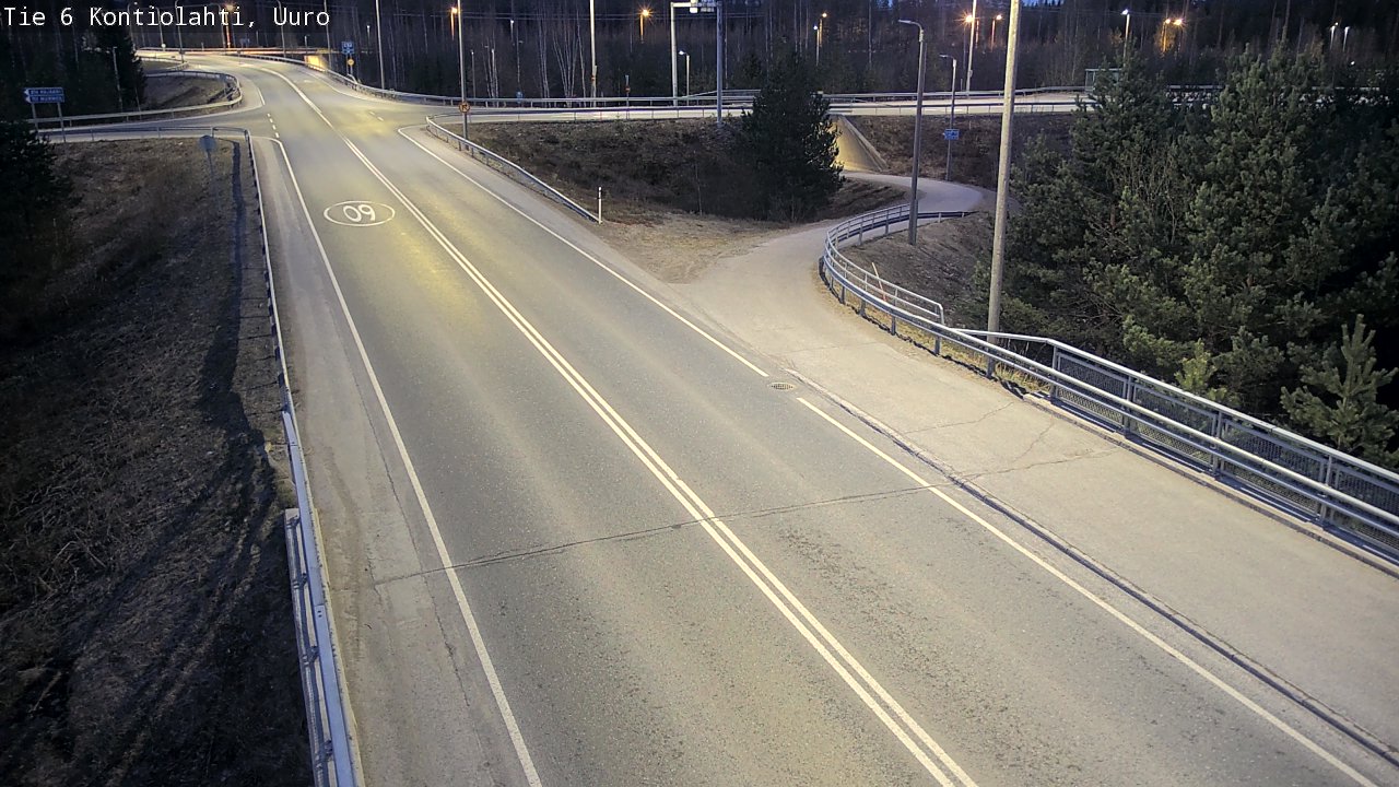 Kelikamerat Kuva Tie 6 Kontiolahti, Uuro, Kontiolahti, Pohjois-Karjala