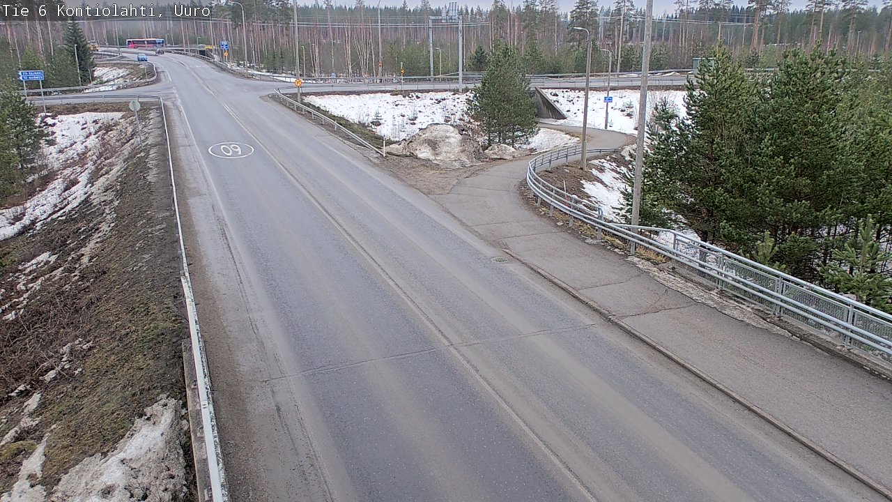 Kelikamerat Kuva Tie 6 Kontiolahti, Uuro, Kontiolahti, Pohjois-Karjala