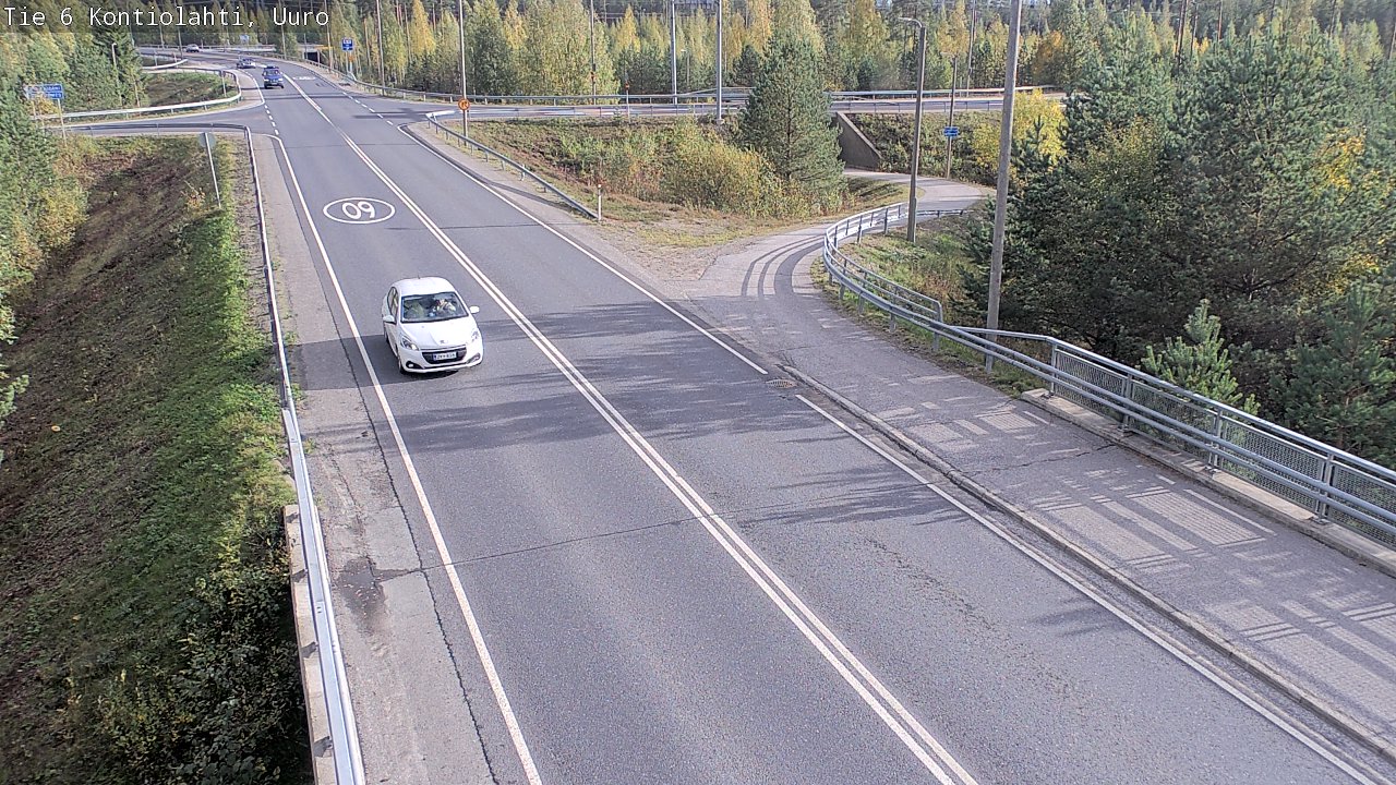 Kelikamerat Kuva Tie 6 Kontiolahti, Uuro, Kontiolahti, Pohjois-Karjala