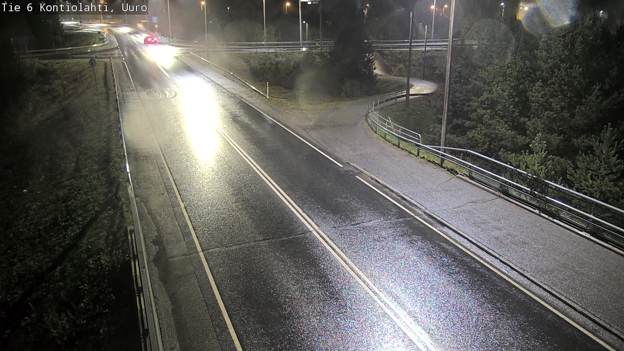 Weather Camera Image Road 6 Kontiolahti, Uuro, Kontiolahti, Pohjois-Karjala