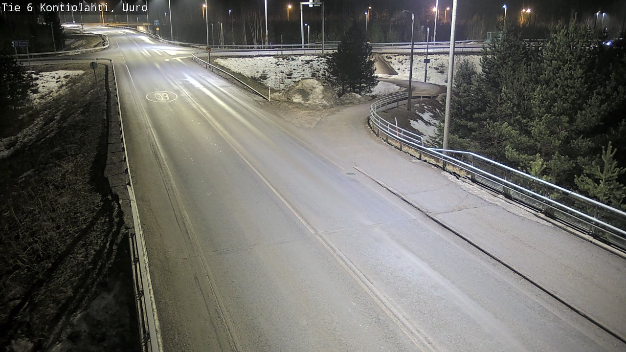 Weather Camera Image Väg 6 Kontiolax, Uuro, Kontiolahti, Pohjois-Karjala