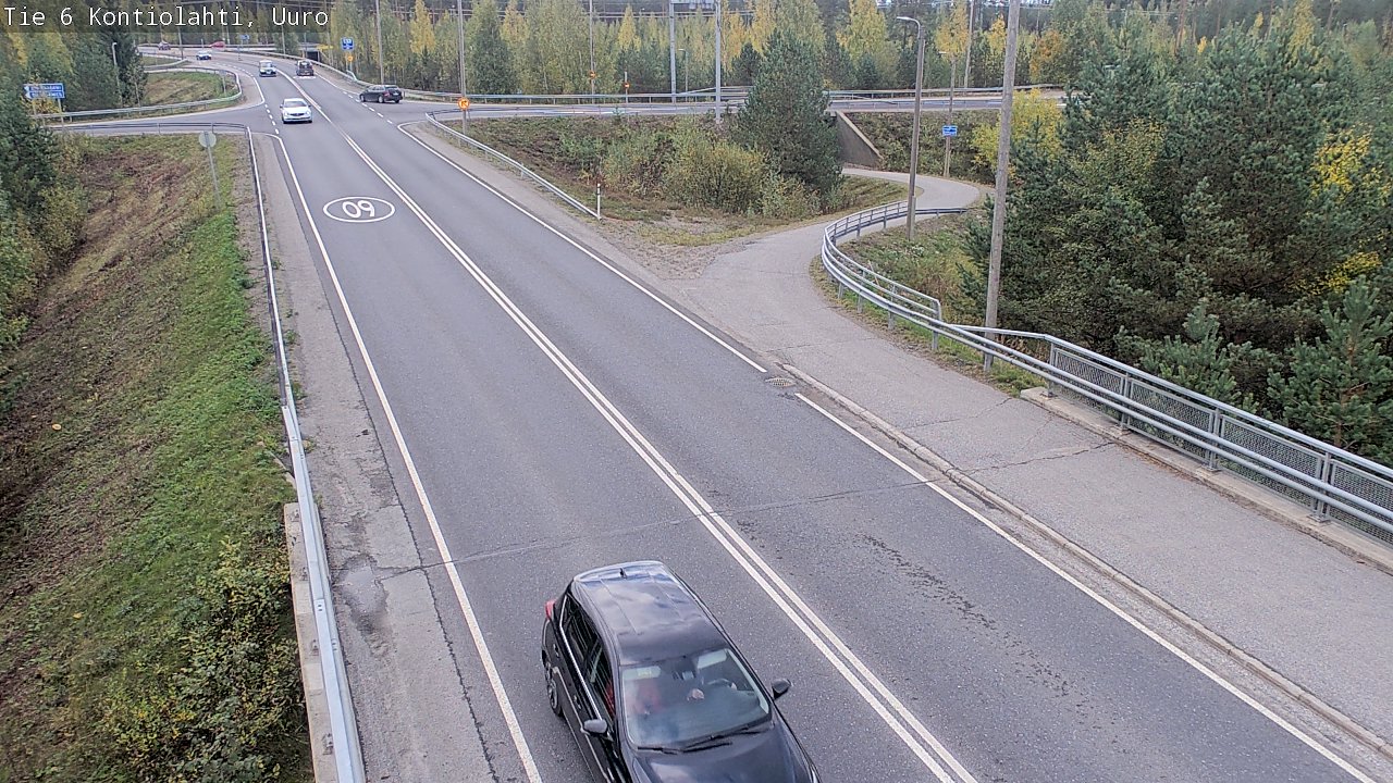 Kelikamerat Kuva Tie 6 Kontiolahti, Uuro, Kontiolahti, Pohjois-Karjala