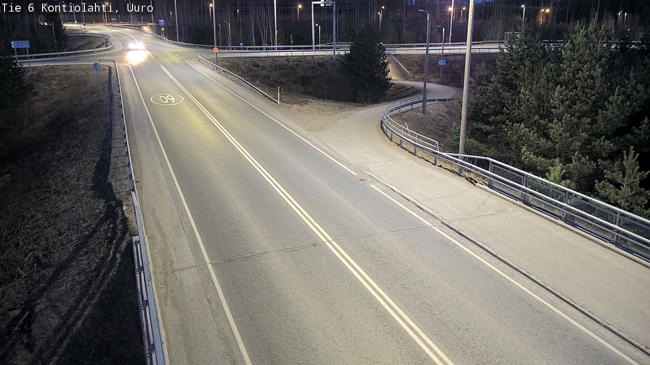 Kelikamerat Kuva Tie 6 Kontiolahti, Uuro, Kontiolahti, Pohjois-Karjala