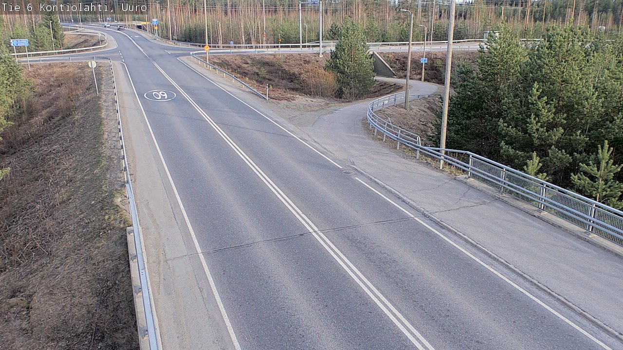 Kelikamerat Kuva Tie 6 Kontiolahti, Uuro, Kontiolahti, Pohjois-Karjala