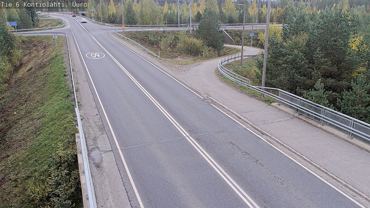 Kelikamerat Kuva Tie 6 Kontiolahti, Uuro, Kontiolahti, Pohjois-Karjala