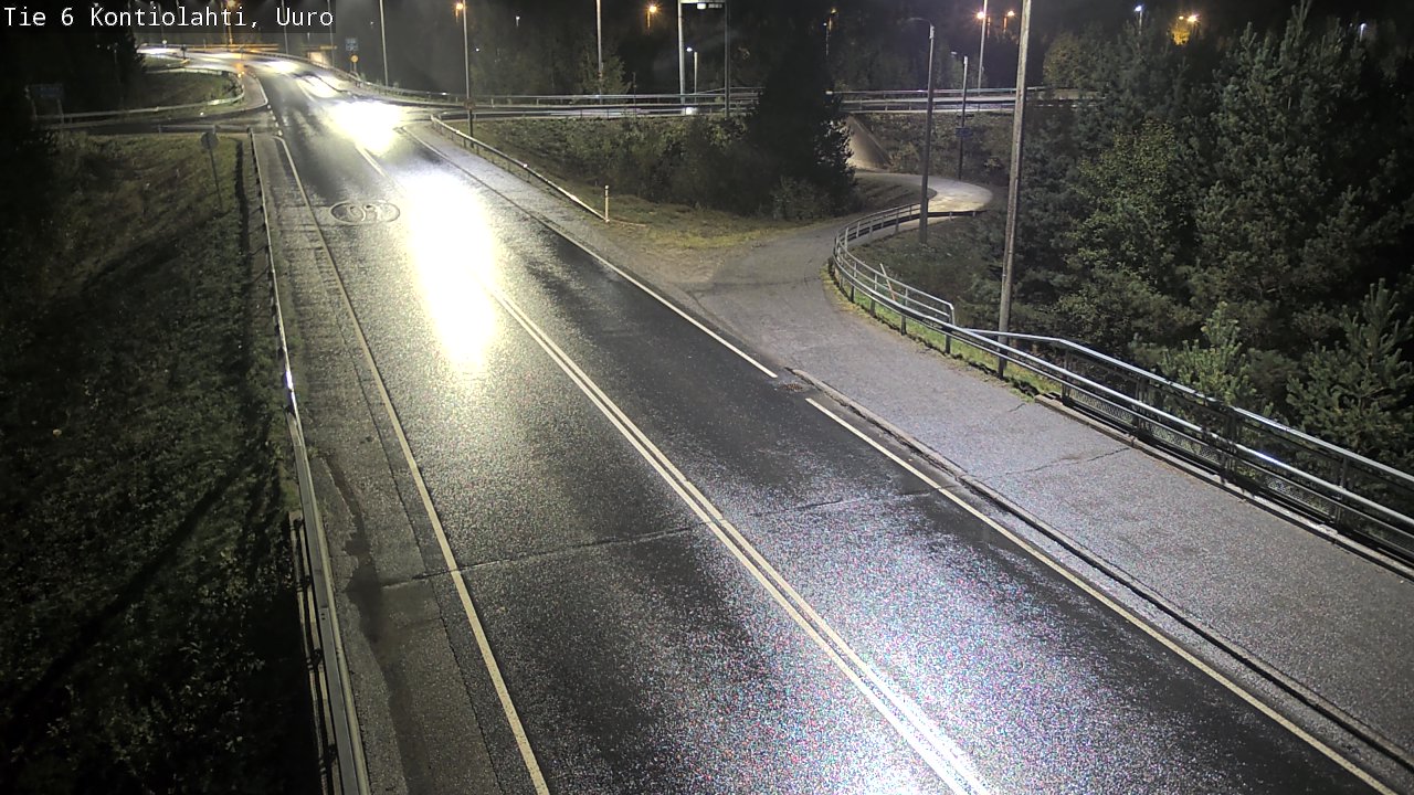 Weather Camera Image Road 6 Kontiolahti, Uuro, Kontiolahti, Pohjois-Karjala