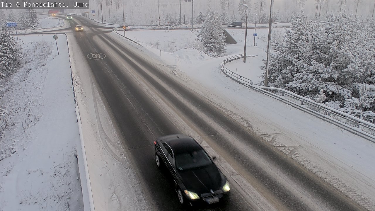 Kelikamerat Kuva Tie 6 Kontiolahti, Uuro, Kontiolahti, Pohjois-Karjala