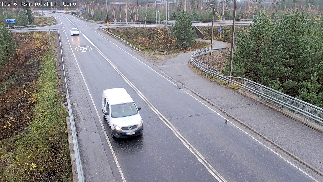 Kelikamerat Kuva Tie 6 Kontiolahti, Uuro, Kontiolahti, Pohjois-Karjala