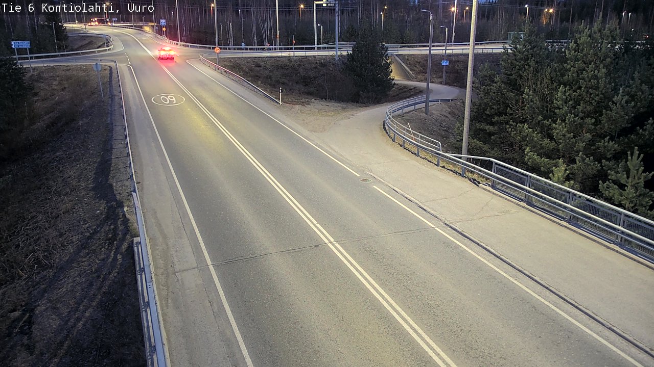 Kelikamerat Kuva Tie 6 Kontiolahti, Uuro, Kontiolahti, Pohjois-Karjala