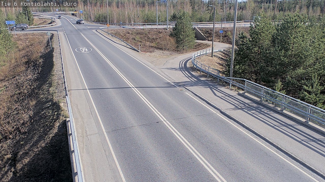 Kelikamerat Kuva Tie 6 Kontiolahti, Uuro, Kontiolahti, Pohjois-Karjala
