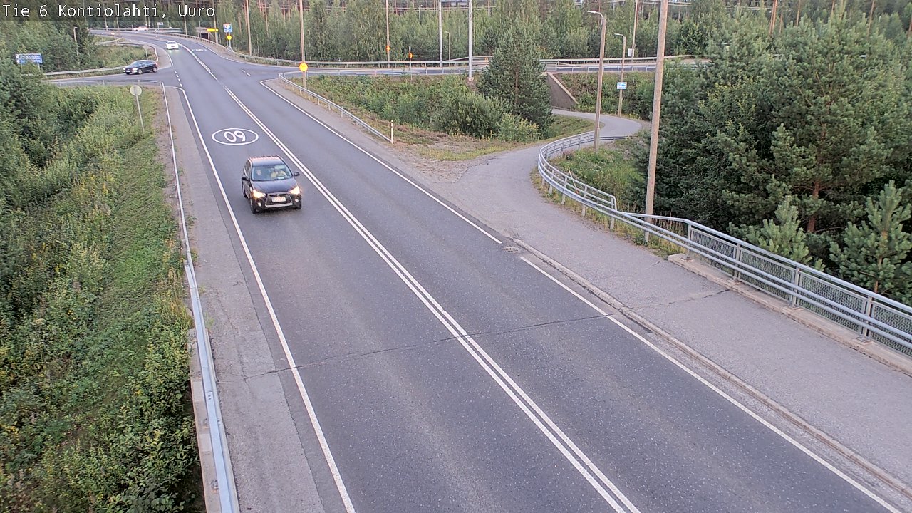 Kelikamerat Kuva Tie 6 Kontiolahti, Uuro, Kontiolahti, Pohjois-Karjala