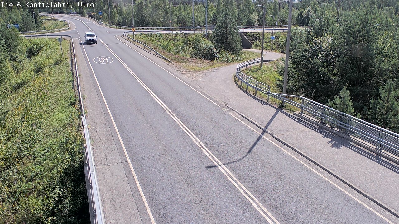 Kelikamerat Kuva Tie 6 Kontiolahti, Uuro, Kontiolahti, Pohjois-Karjala