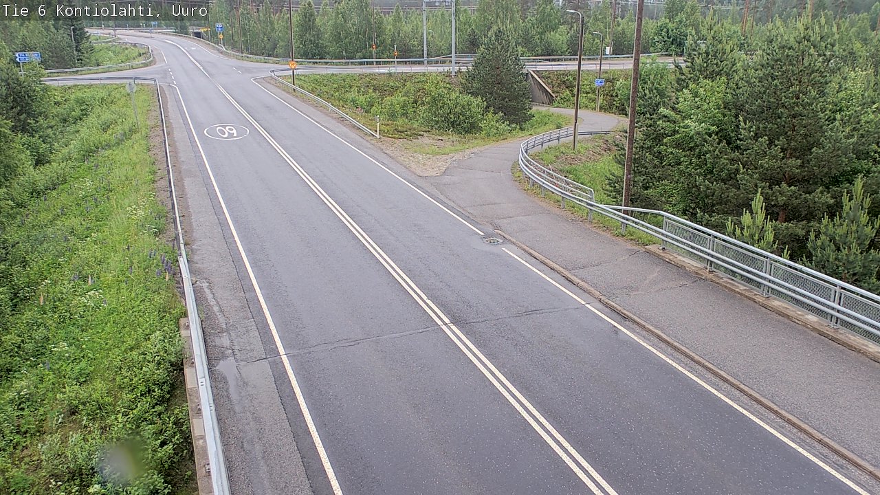 Kelikamerat Kuva Tie 6 Kontiolahti, Uuro, Kontiolahti, Pohjois-Karjala