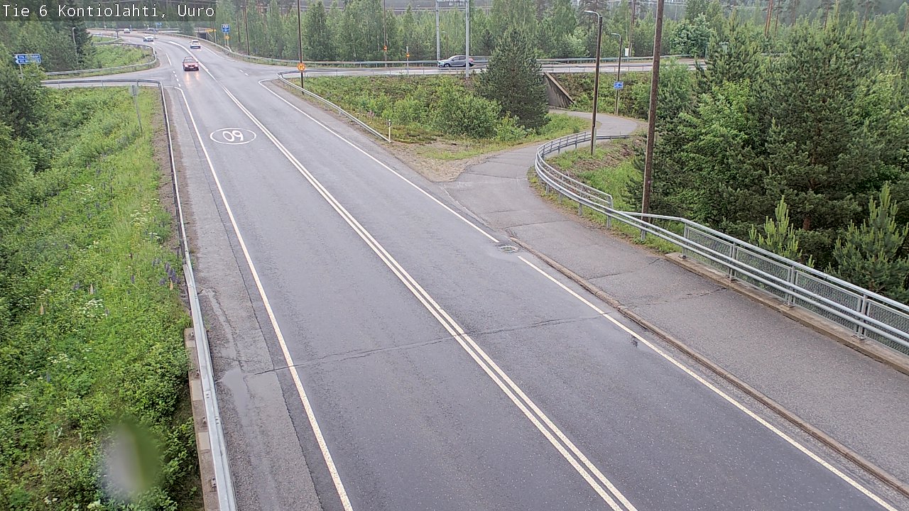 Kelikamerat Kuva Tie 6 Kontiolahti, Uuro, Kontiolahti, Pohjois-Karjala