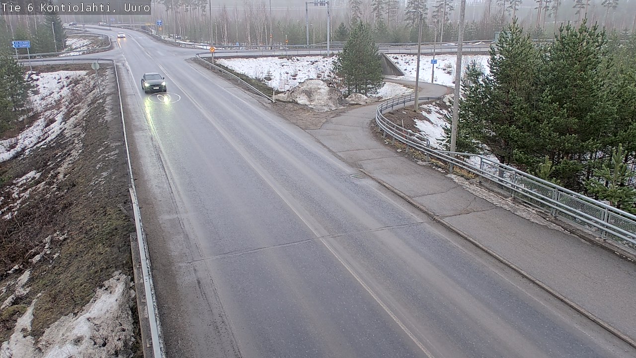 Kelikamerat Kuva Tie 6 Kontiolahti, Uuro, Kontiolahti, Pohjois-Karjala