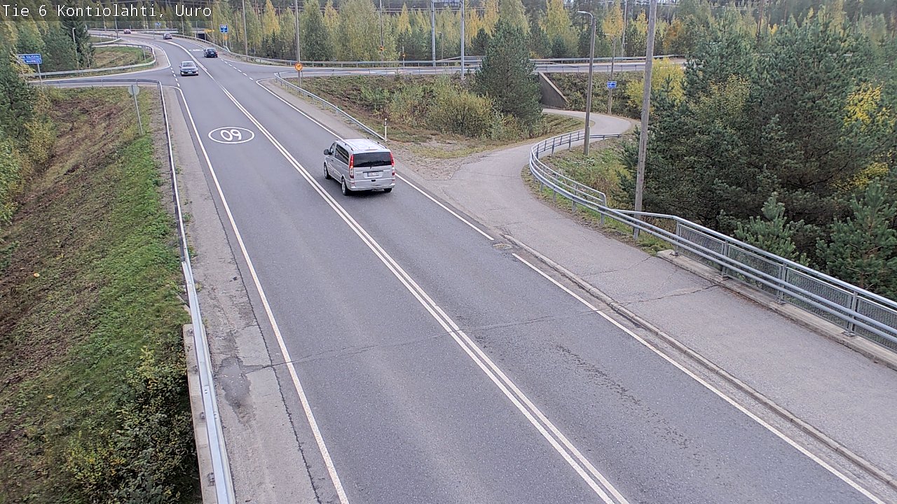 Kelikamerat Kuva Tie 6 Kontiolahti, Uuro, Kontiolahti, Pohjois-Karjala