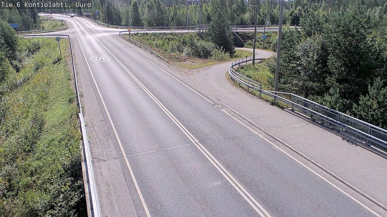 Kelikamerat Kuva Tie 6 Kontiolahti, Uuro, Kontiolahti, Pohjois-Karjala