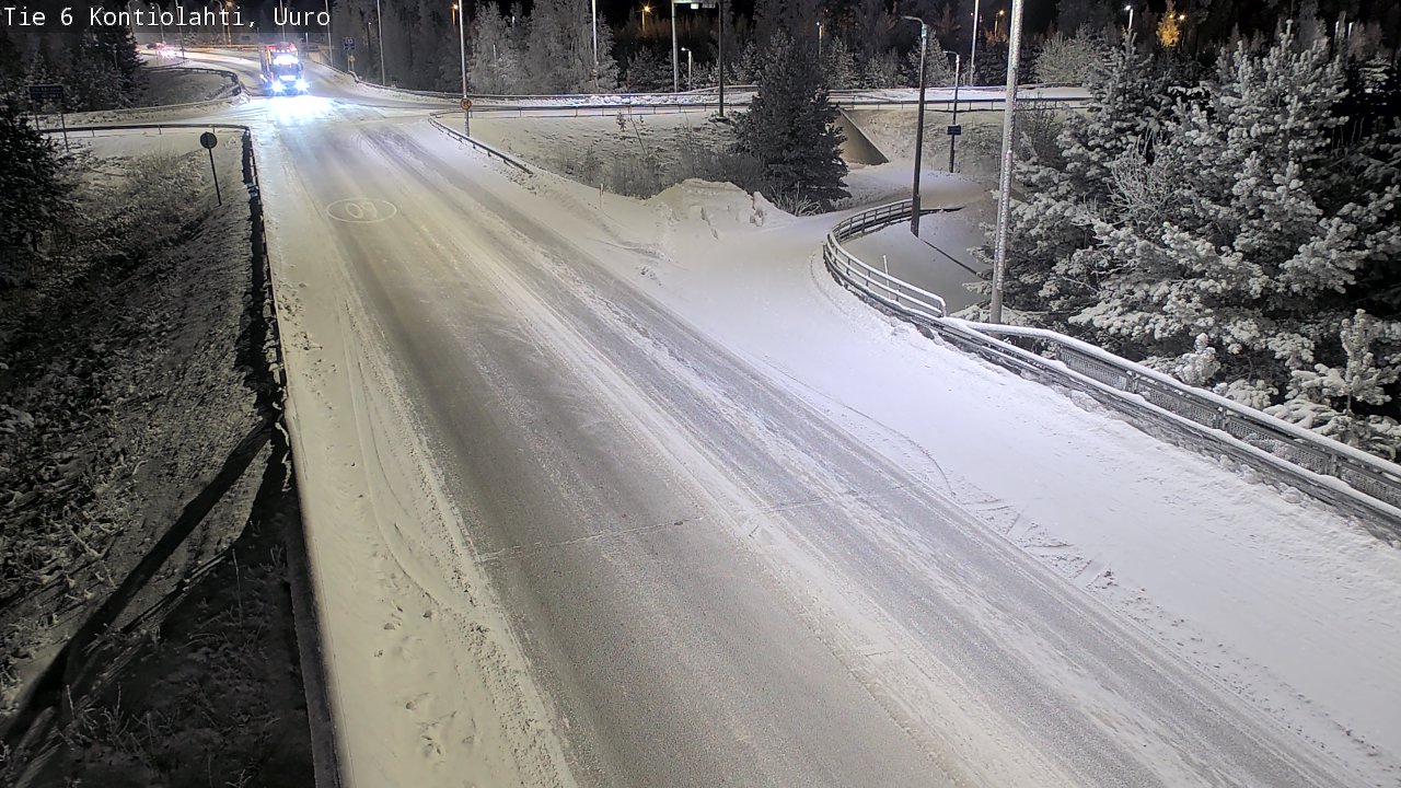 Kelikamerat Kuva Tie 6 Kontiolahti, Uuro, Kontiolahti, Pohjois-Karjala