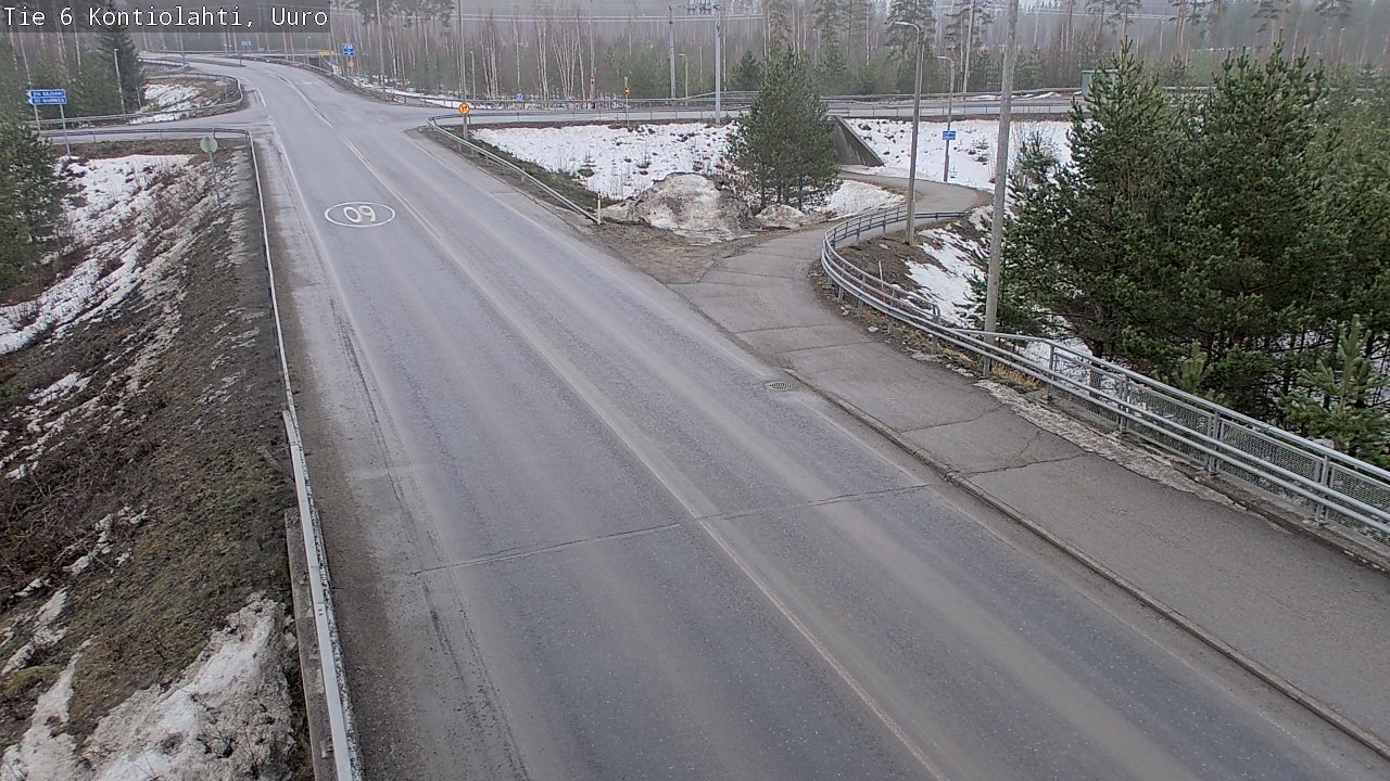 Kelikamerat Kuva Tie 6 Kontiolahti, Uuro, Kontiolahti, Pohjois-Karjala