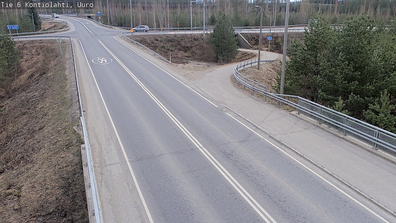 Kelikamerat Kuva Tie 6 Kontiolahti, Uuro, Kontiolahti, Pohjois-Karjala