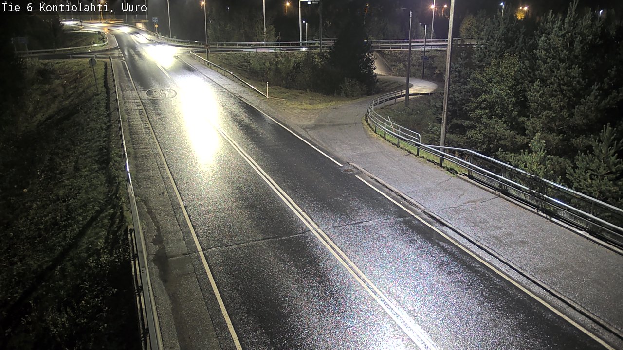 Weather Camera Image Road 6 Kontiolahti, Uuro, Kontiolahti, Pohjois-Karjala